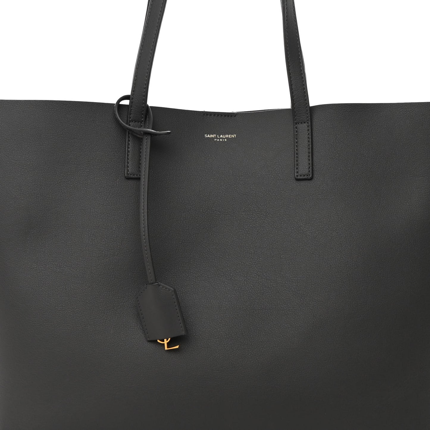 Calfskin Large Shopping Tote Storm