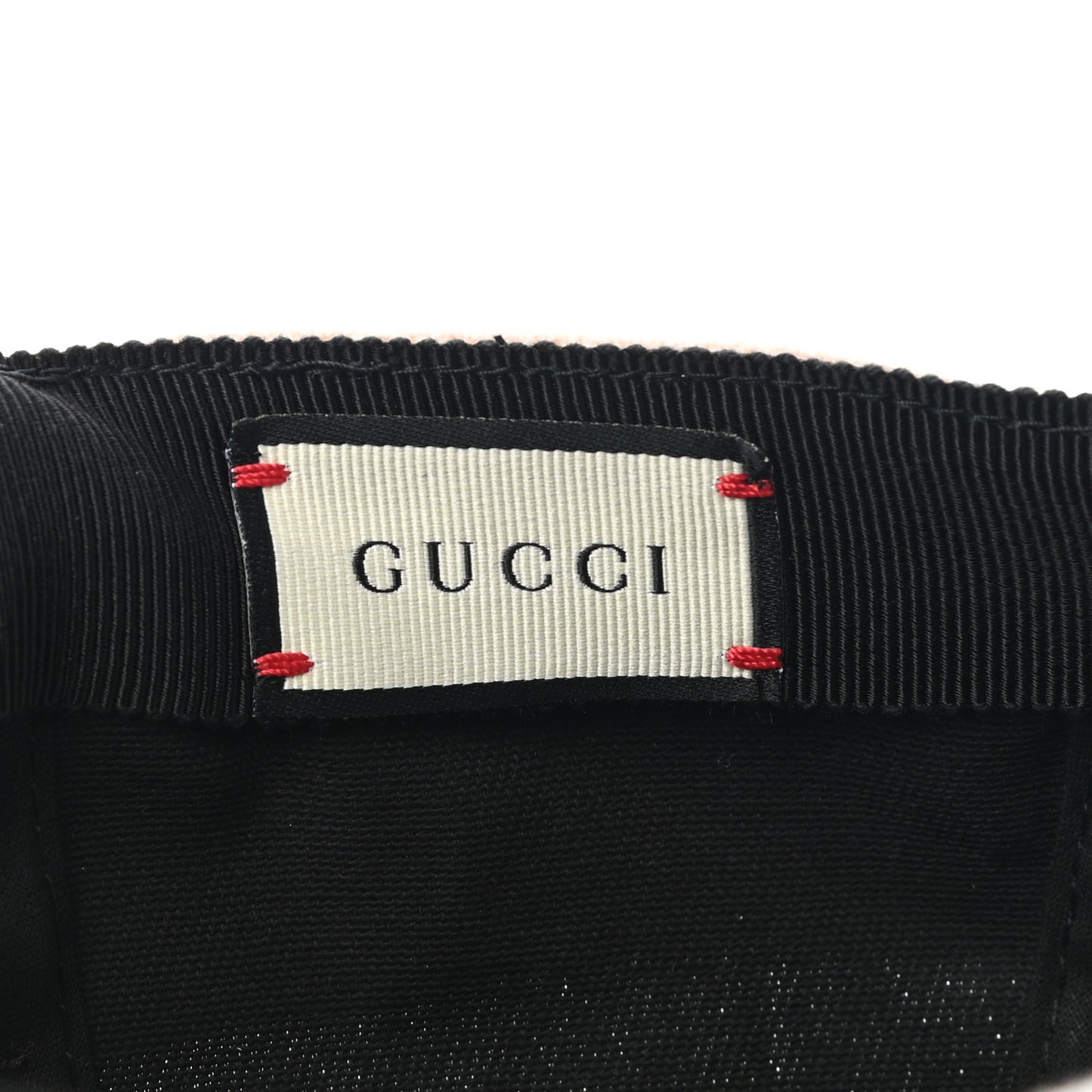 Gabardine Gucci Headband Baseball Hat M Black