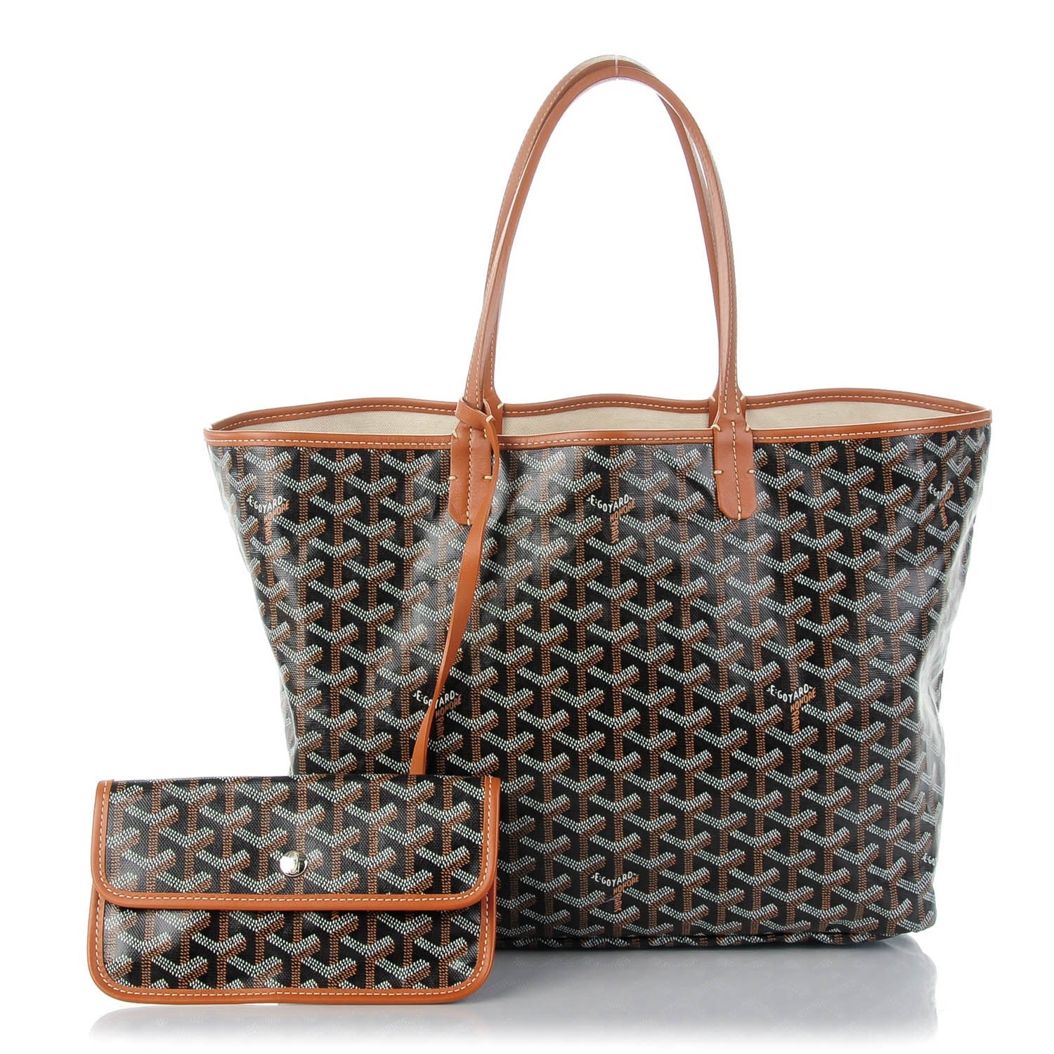 Goyard Goyardine Saint Louis PM Black Gold 1 of 10