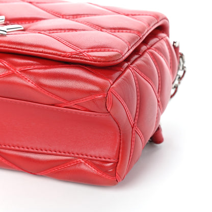 Louis Vuitton Lambskin Malletage GO-14 PM Red 9 of 9