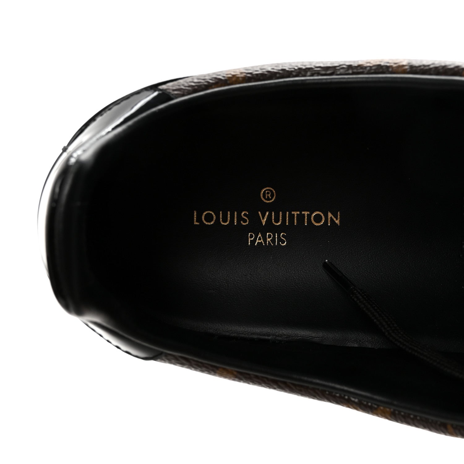 Louis Vuitton Patent Monogram Frontrow Sneakers 42 1840014