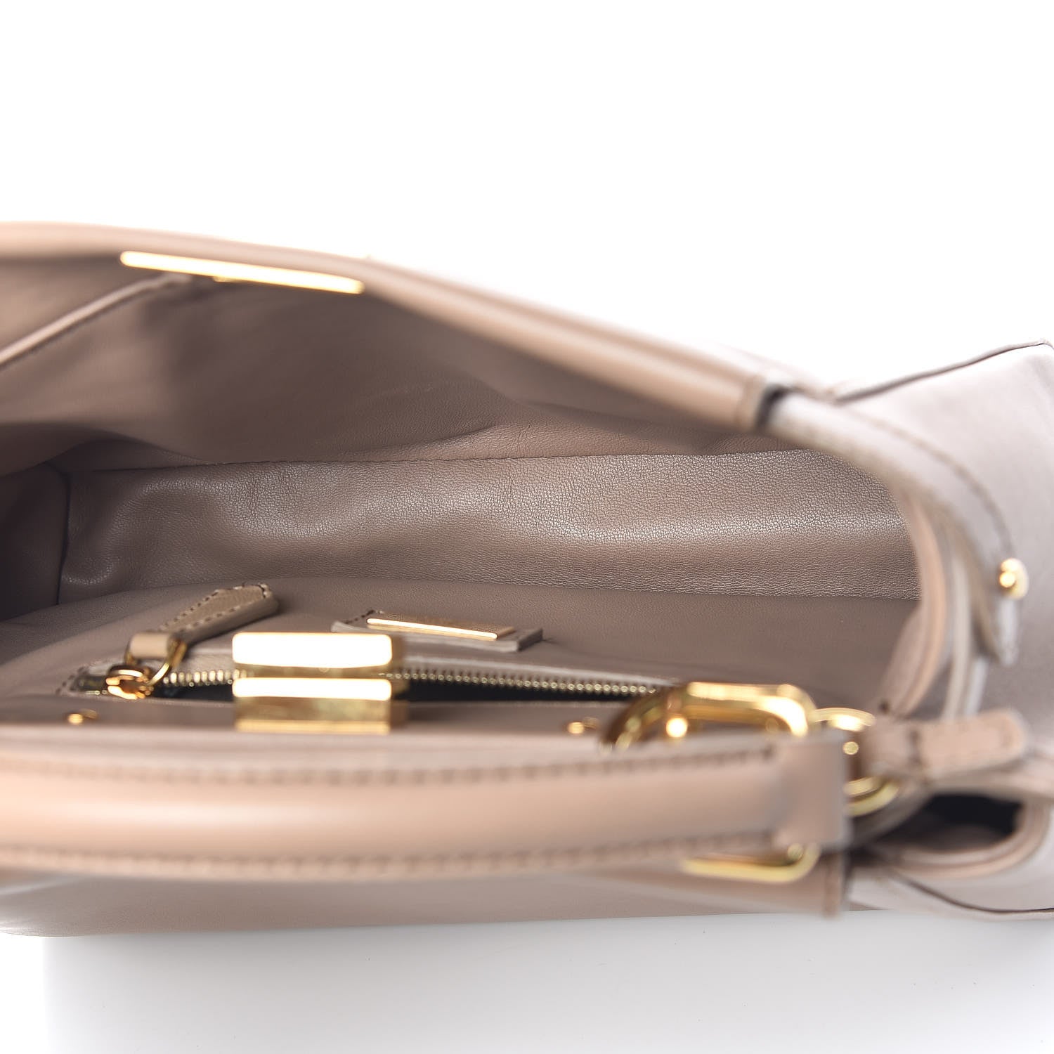 Fendi Nappa Mini Peekaboo Iconic Satchel Ratmusquet 5 of 17