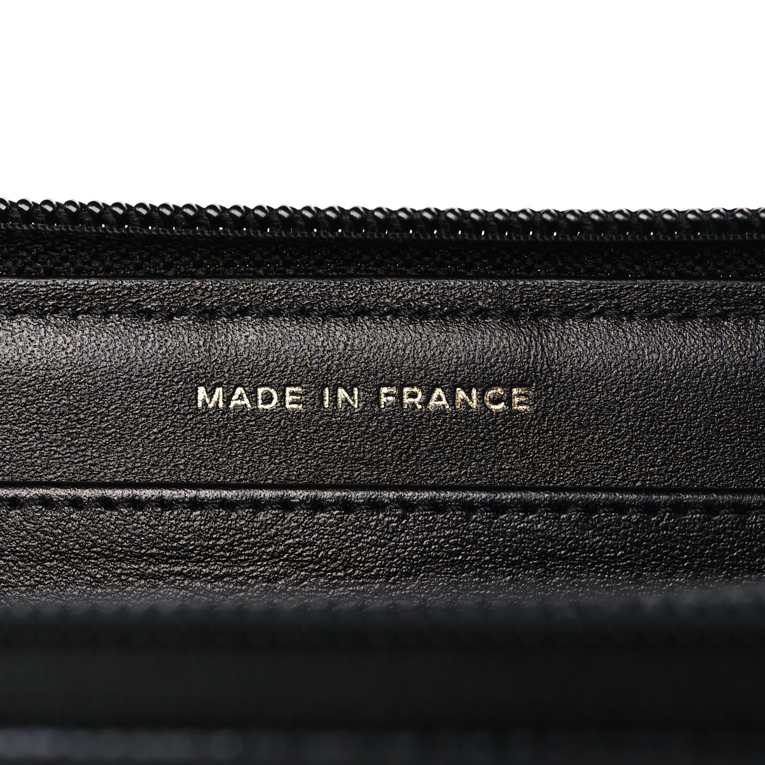 Chanel Caviar Quilted Boy Long Zip Around Wallet Black 7 of 8