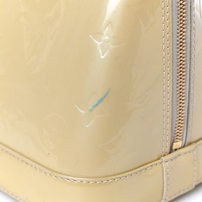 Louis Vuitton Vernis Alma PM Blanc Corail 15 of 19