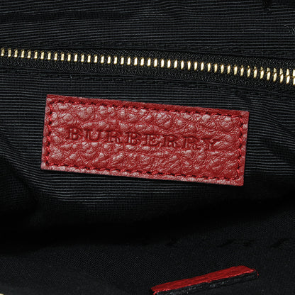 Burberry Grained Leather Harrogate Small Crossbody Military Red 5 of 8