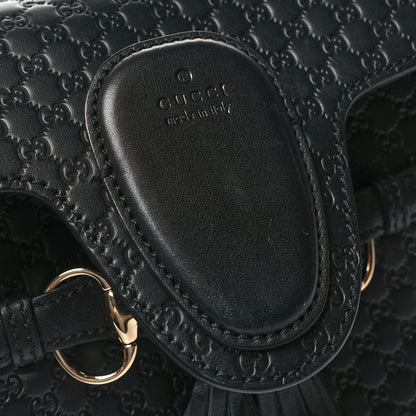 Gucci Microguccissima Medium Emily Chain Shoulder Bag Black 13 of 13