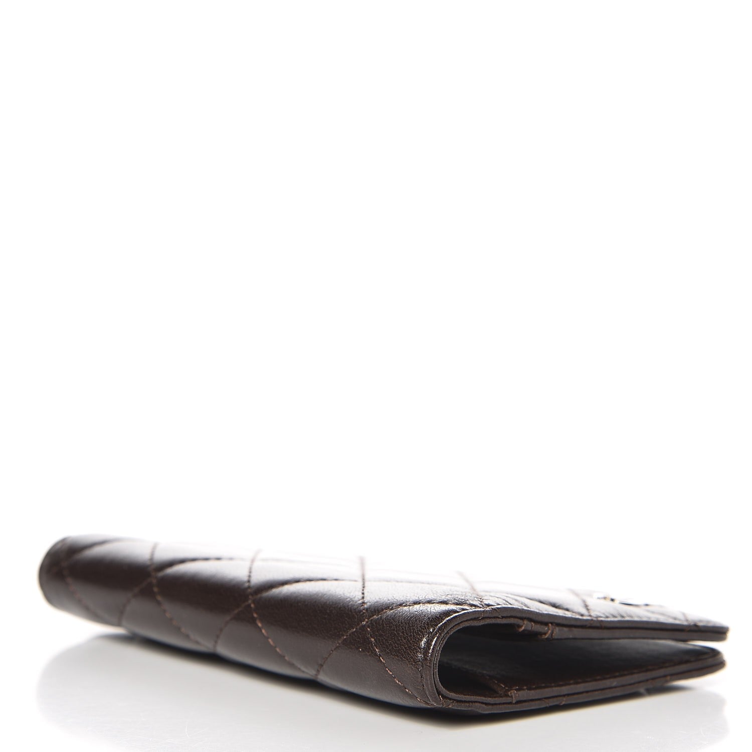 Chanel Glazed Lambskin Quilted Agenda Cover Brown 5 of 10