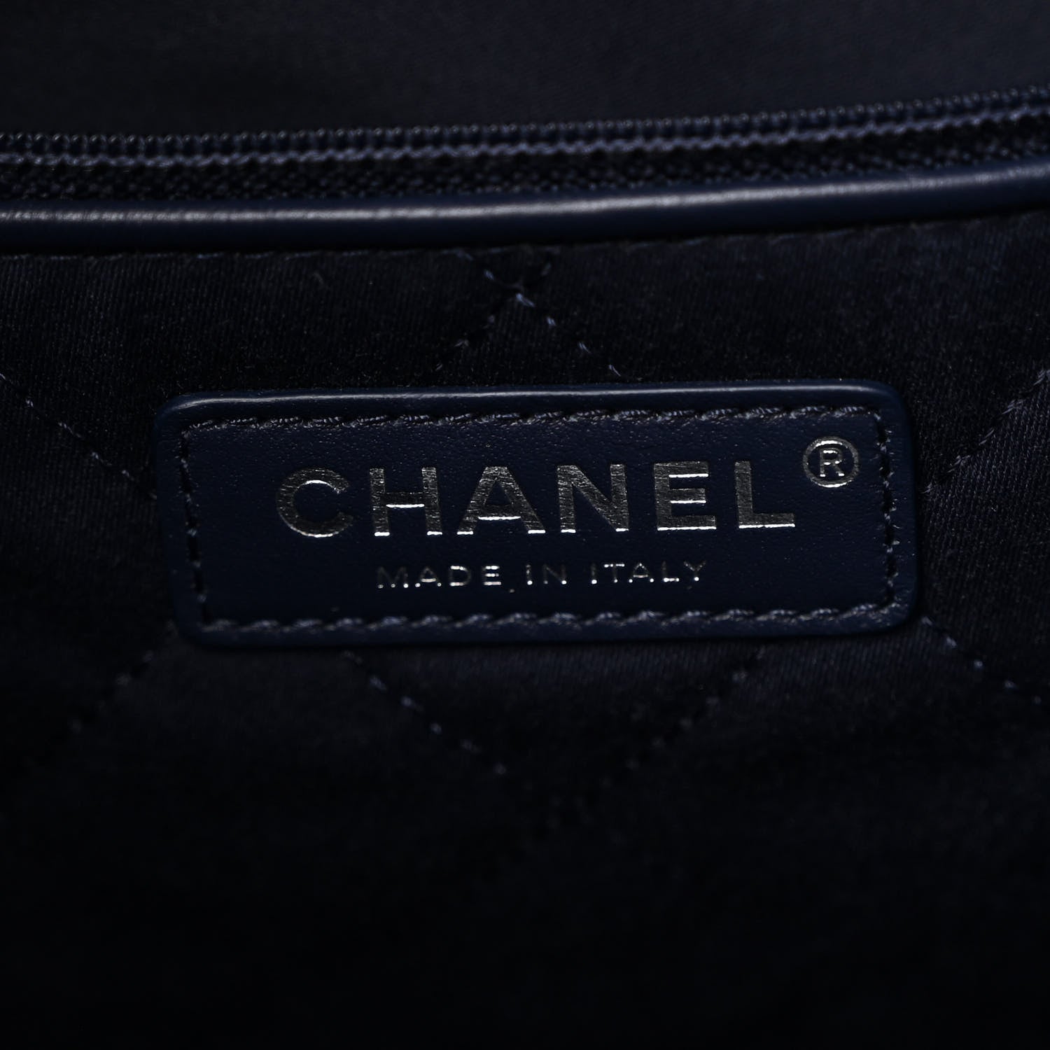 Chanel Denim Quilted Stitched Small Chanel 22 Blue 8 of 11
