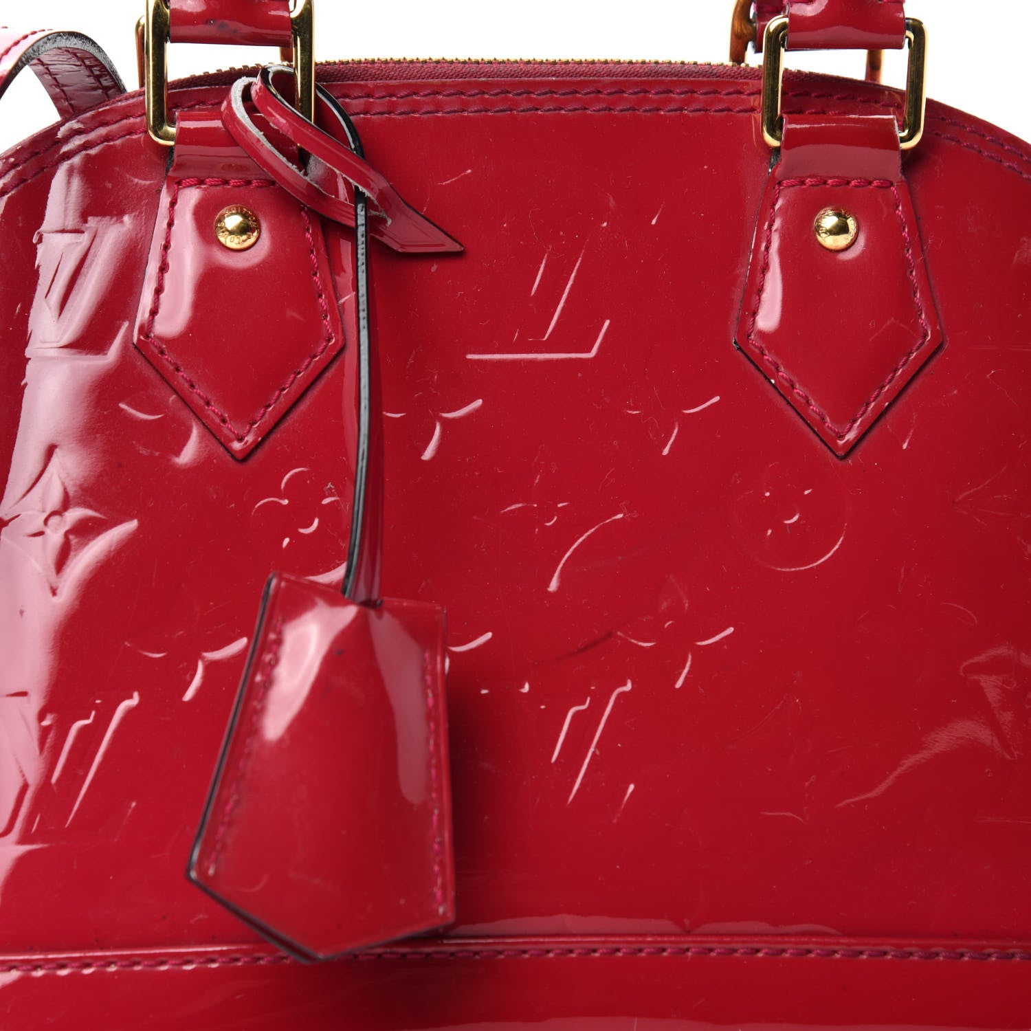 Louis Vuitton Vernis Alma BB Rose Indien 16 of 16