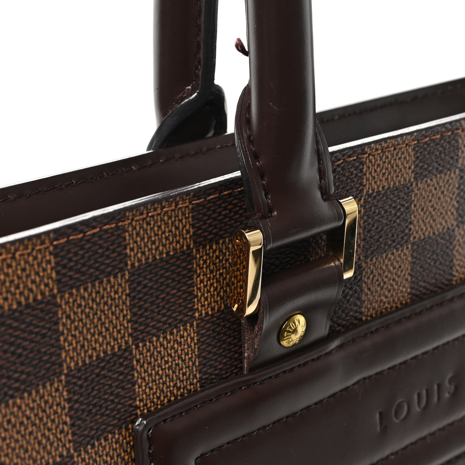 Louis Vuitton Damier Ebene Venice Sac Plat GM 10 of 10