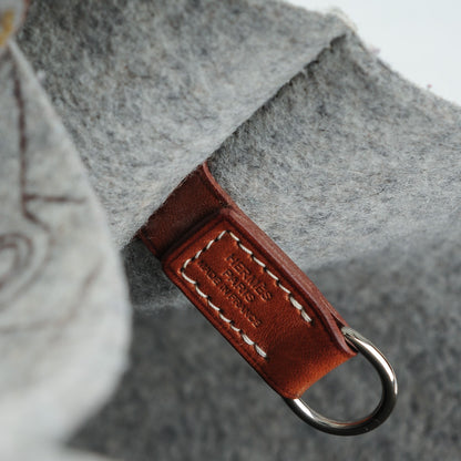 Hermes Felt Eperon d'Or Carrimi Tote MM 8 of 14