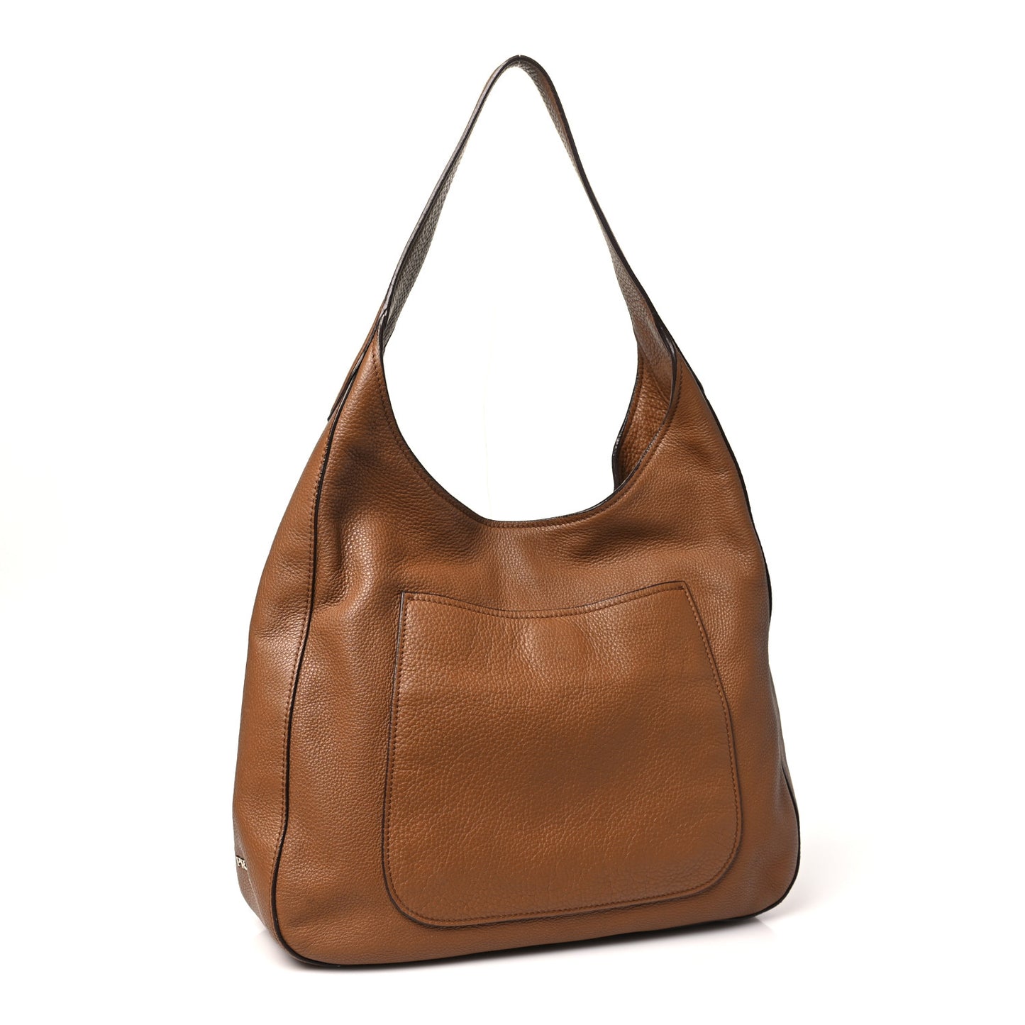 Vitello Daino Medium Pocket Hobo Bag Cannella
