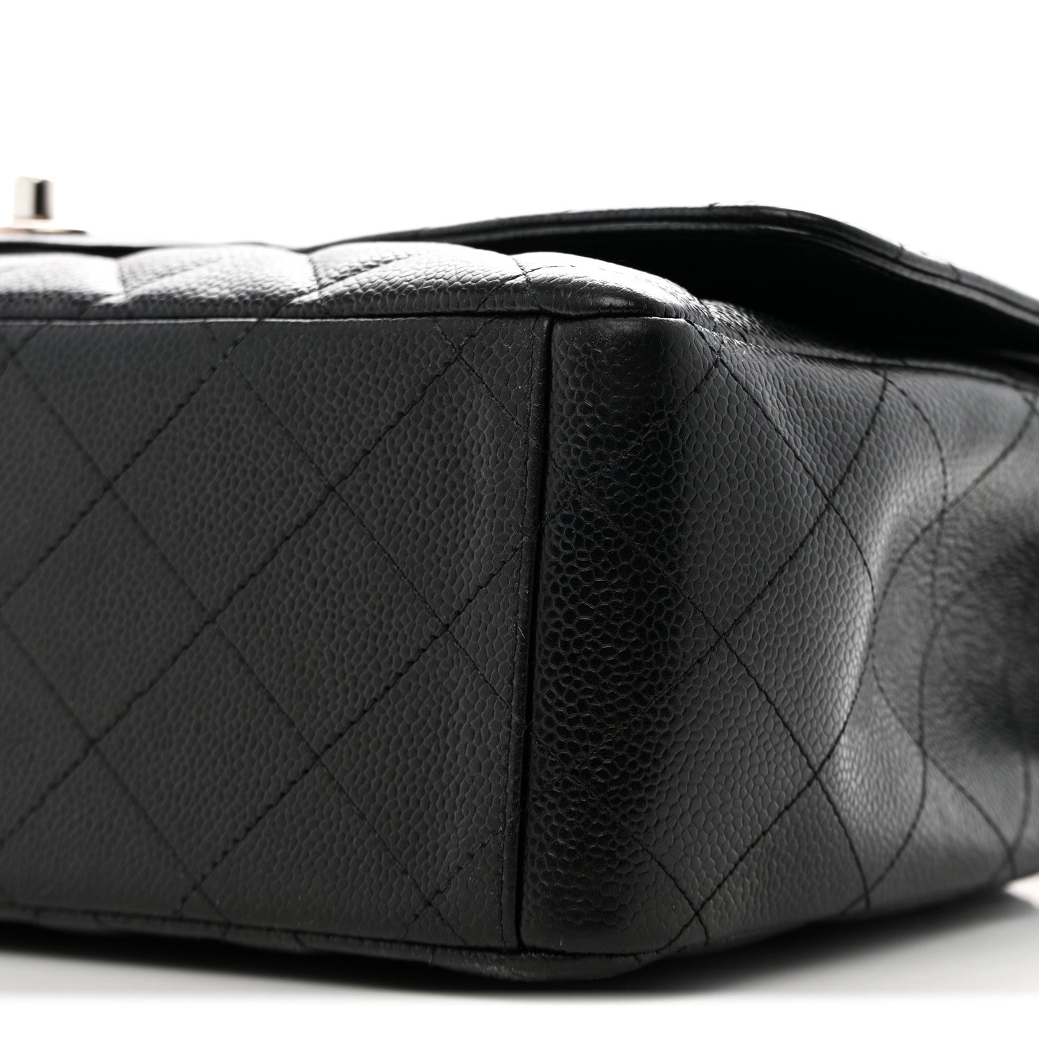 Chanel Caviar Maxi Double Flap Black 10 of 11