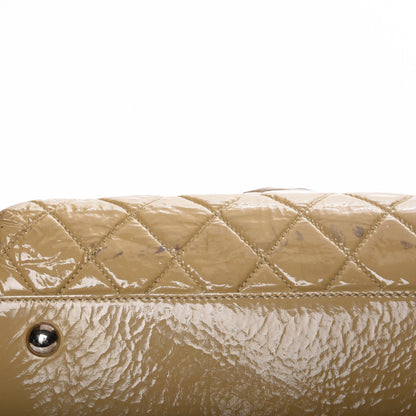 Chanel Patent Quilted Day Glo Flap Bag Beige 13 of 18
