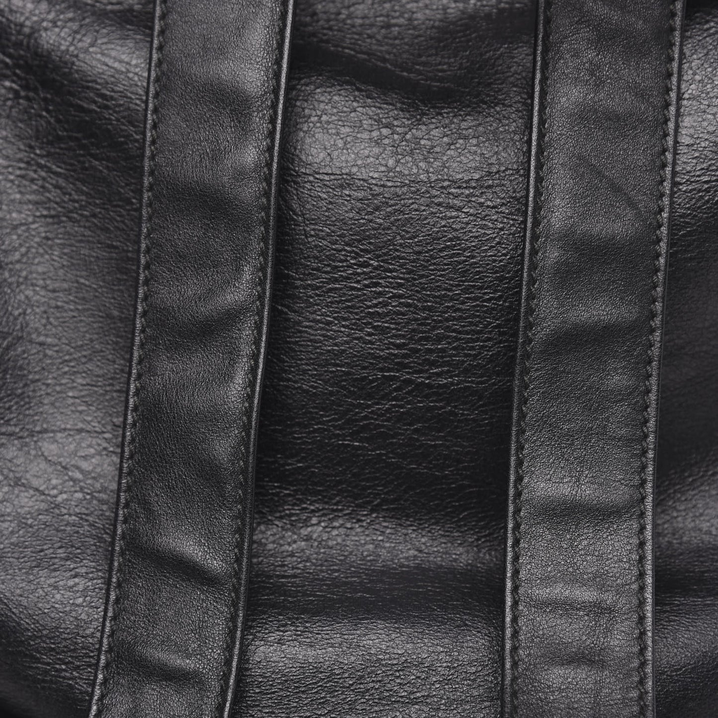 Smooth Calfskin Roc Sack Backpack Black