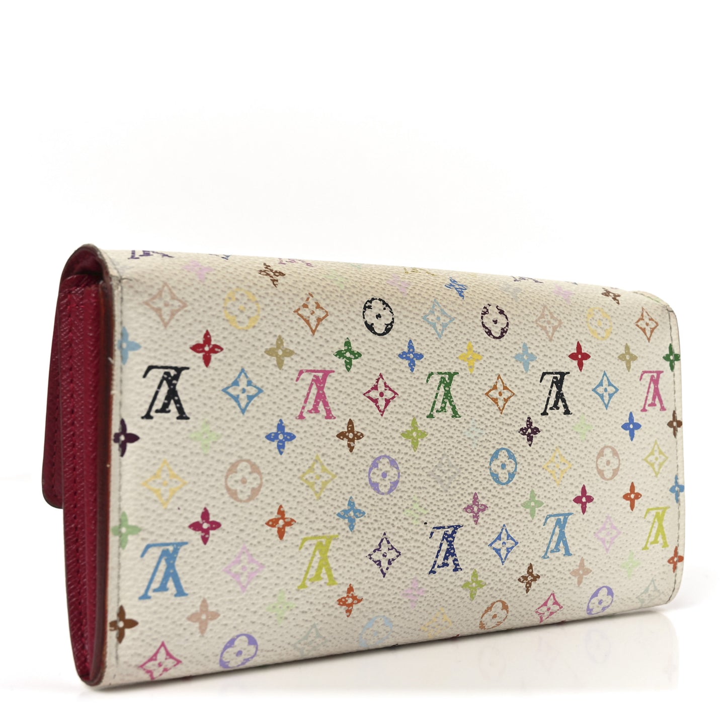 Monogram Multicolor Sarah Wallet White Eglantine