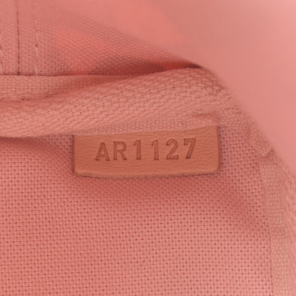 Louis Vuitton Damier Azur Tahitienne Nano Noe Rose Ballerine 10 of 10