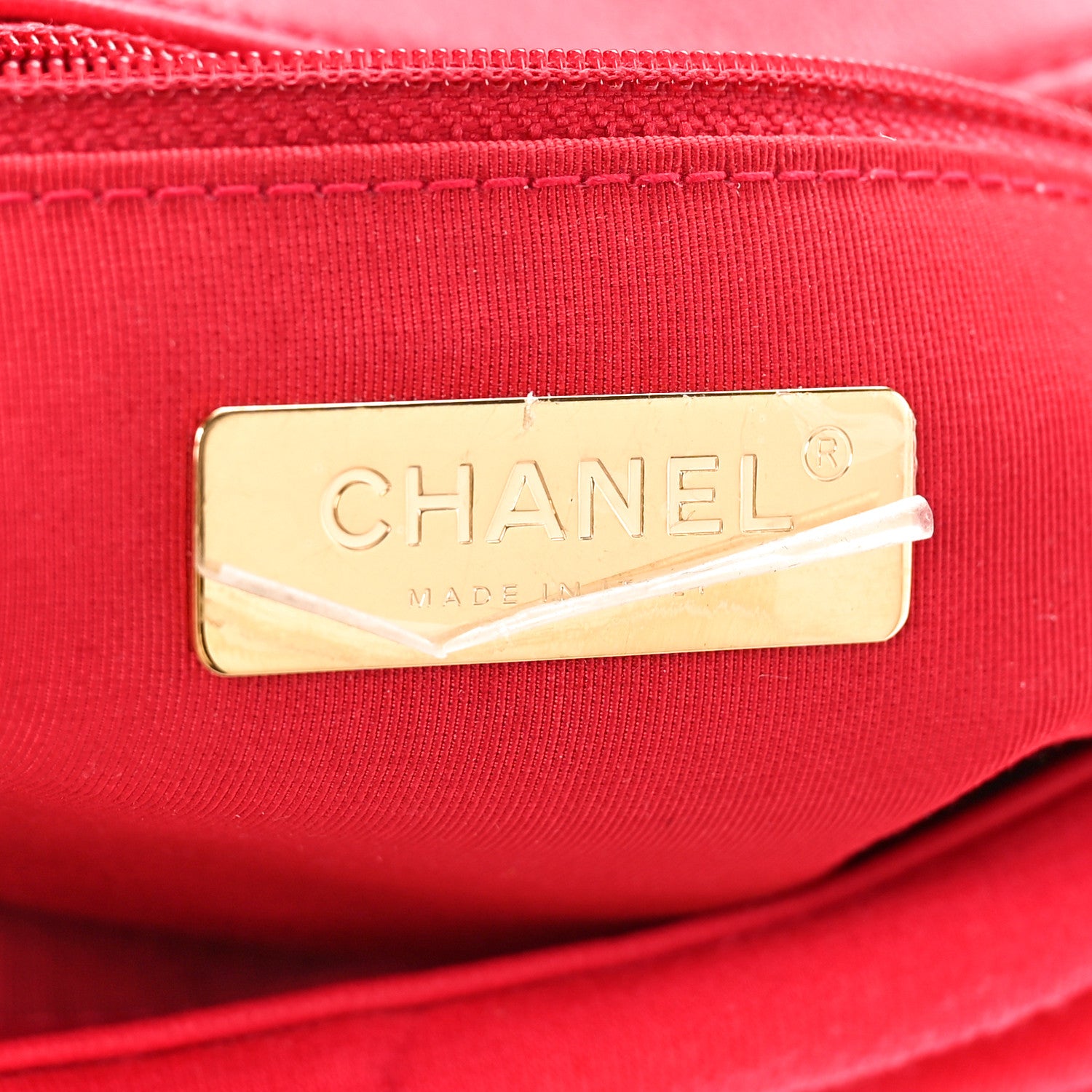 Chanel Jersey Lambskin Quilted Medium Chanel 19 Light Flap Pink 6 of 9