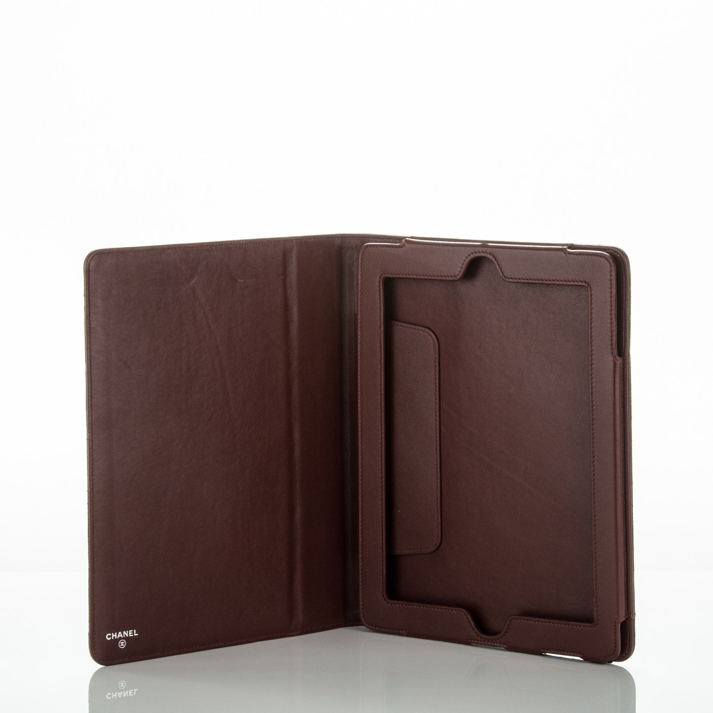 Caviar Quilted iPad Case Black