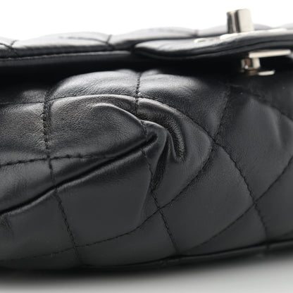 Chanel Calfskin Quilted CC Uniform Flap Belt Bag Black 9 of 10