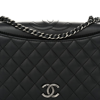 Chanel Calfskin Quilted Small Ballerine Flap Black 9 of 11