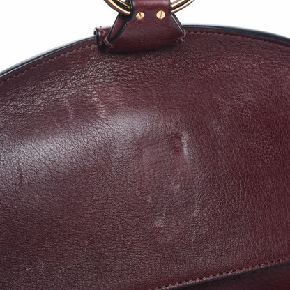 Chloe Suede Calfskin Small Goldie Crossbody Bag Dark Velvet 9 of 9