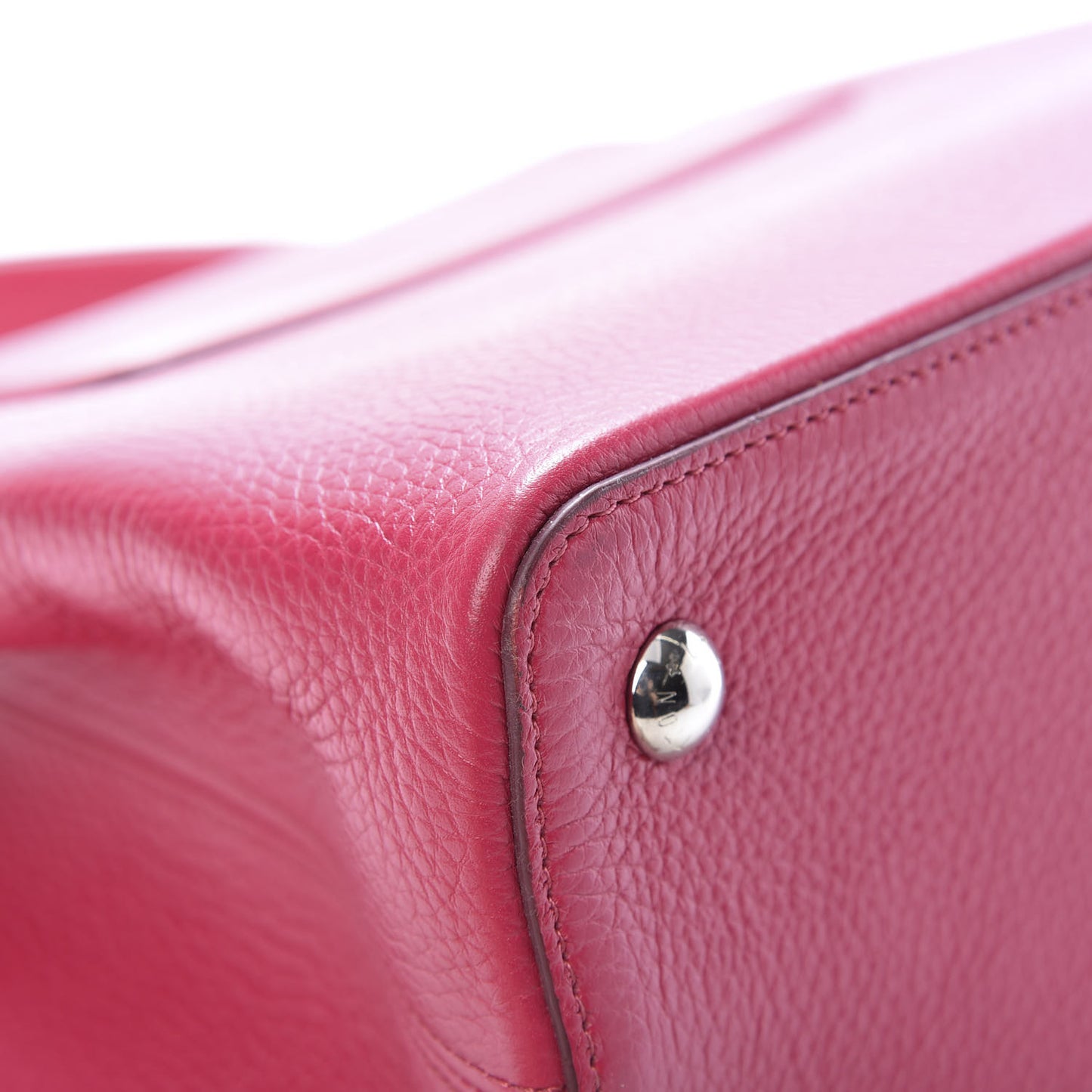 Taurillon Capucines MM Fuchsia