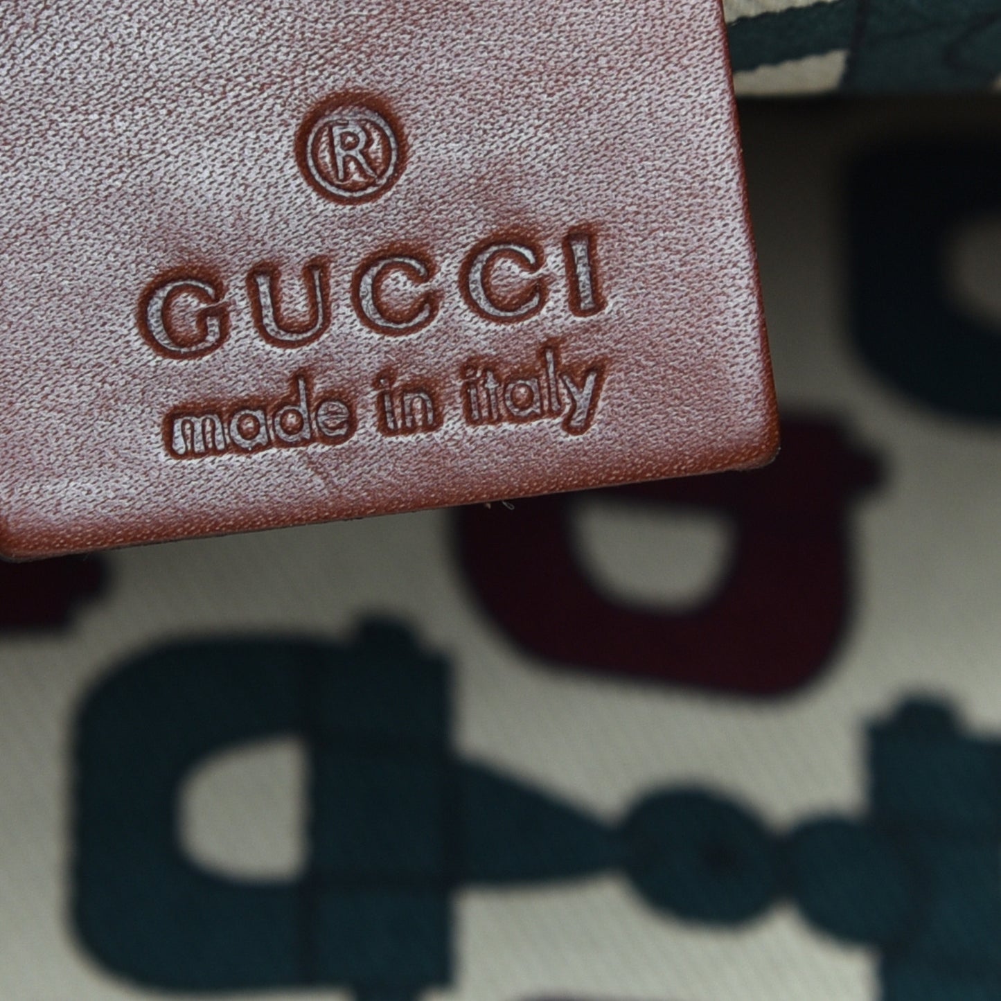 Guccissima Punch Shoulder Bag Brown