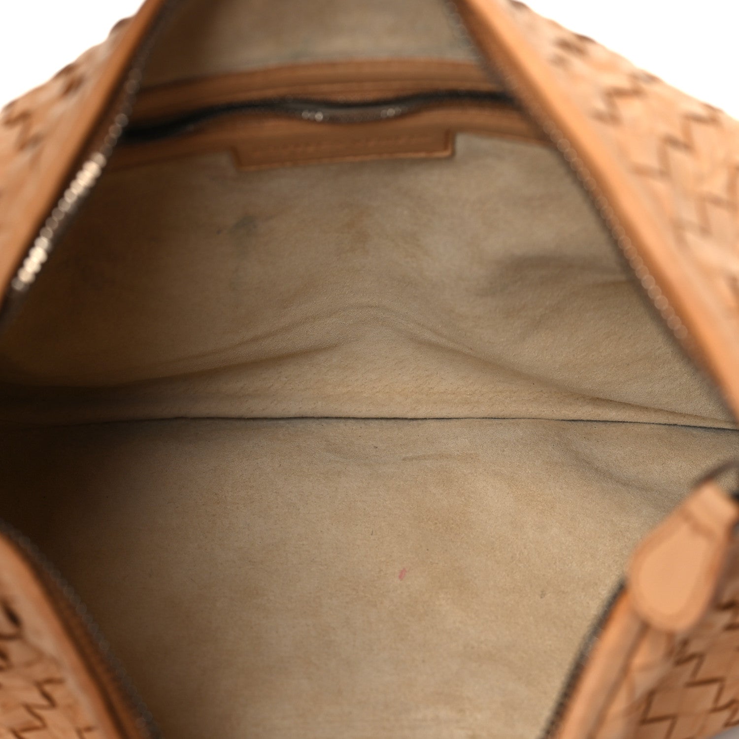 Bottega Veneta BOTTEGA VENETA Nappa Intrecciato Embossed Medium Veneta Hobo Camel 5 of 12