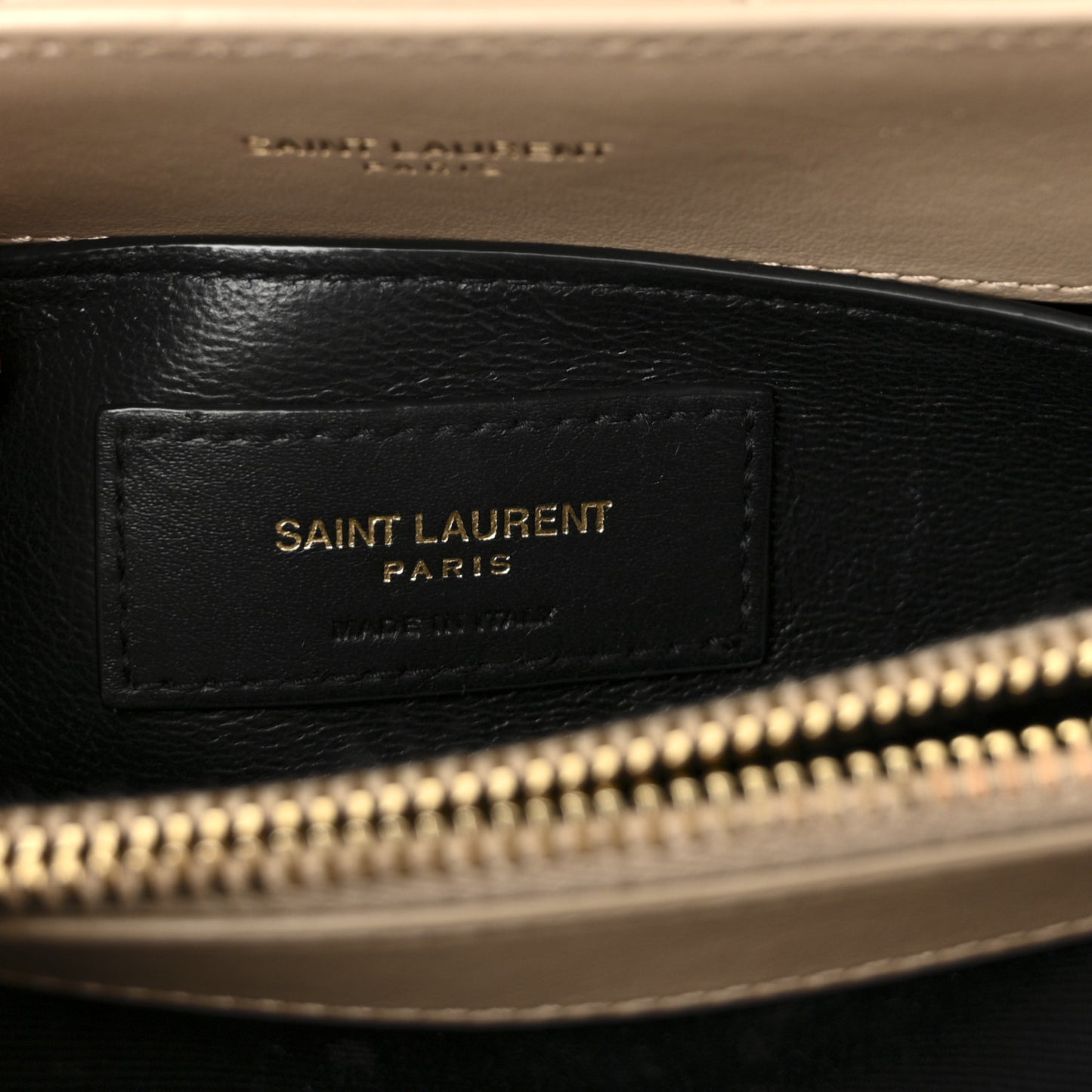 Calfskin Y Quilted Monogram Small Loulou Chain Satchel Dark Beige