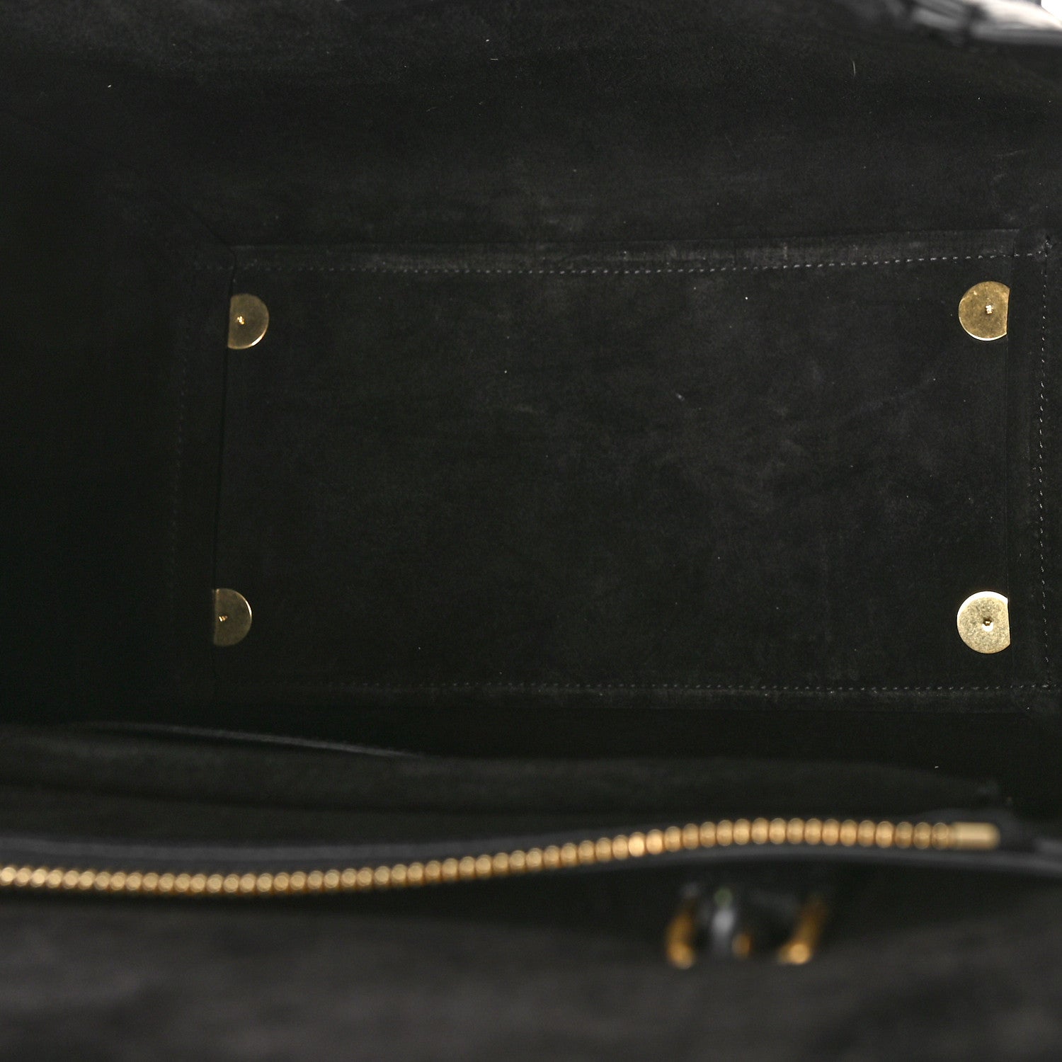 Celine Grained Calfskin Mini Belt Bag Black 5 of 7