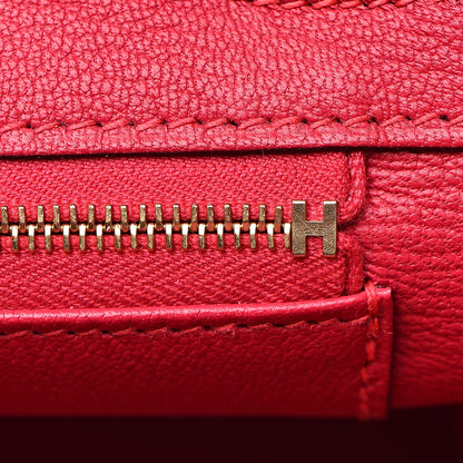 Hermes Taurillon Clemence Birkin 30 Rose Extreme 14 of 29