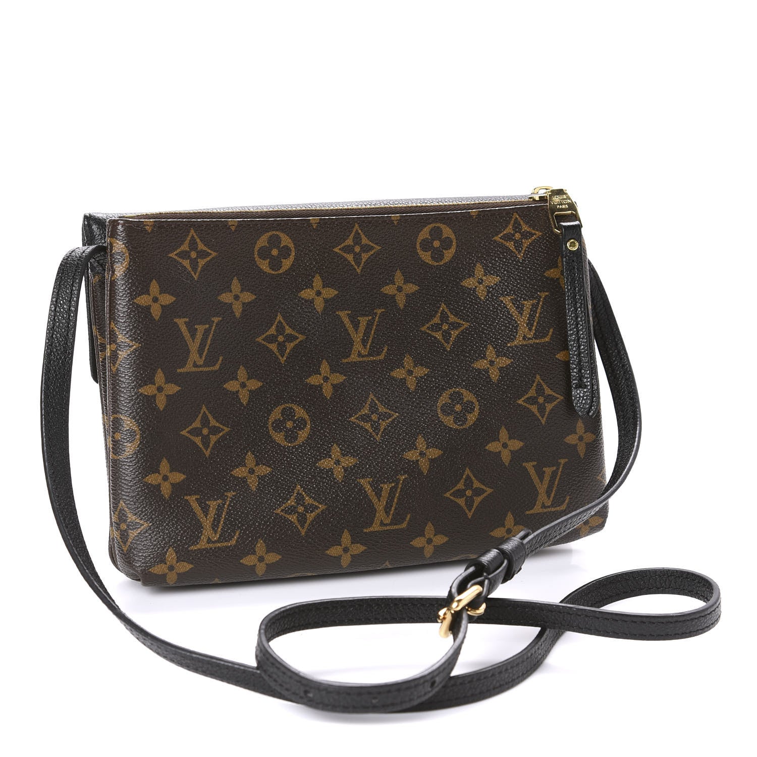 Louis Vuitton Monogram Twice Pochette Black 3 of 12