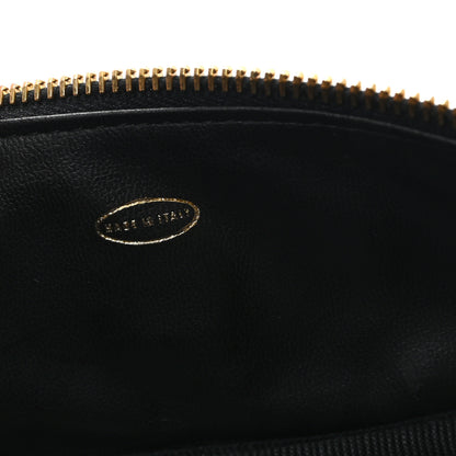 Chanel Caviar CC Vanity Cosmetic Case Black 7 of 9