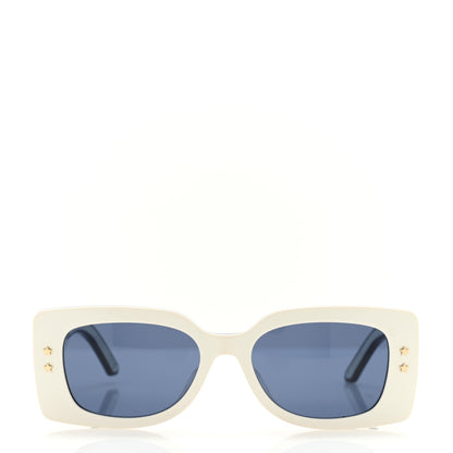 Christian Dior Diorpacific S1U Square Sunglasses White Blue 2 of 8