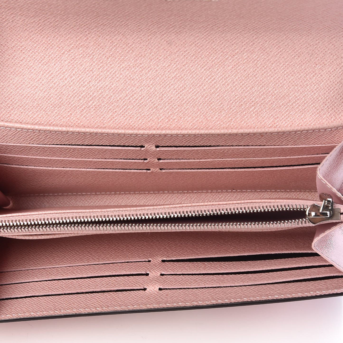 Epi Twist Wallet Rose Ballerine