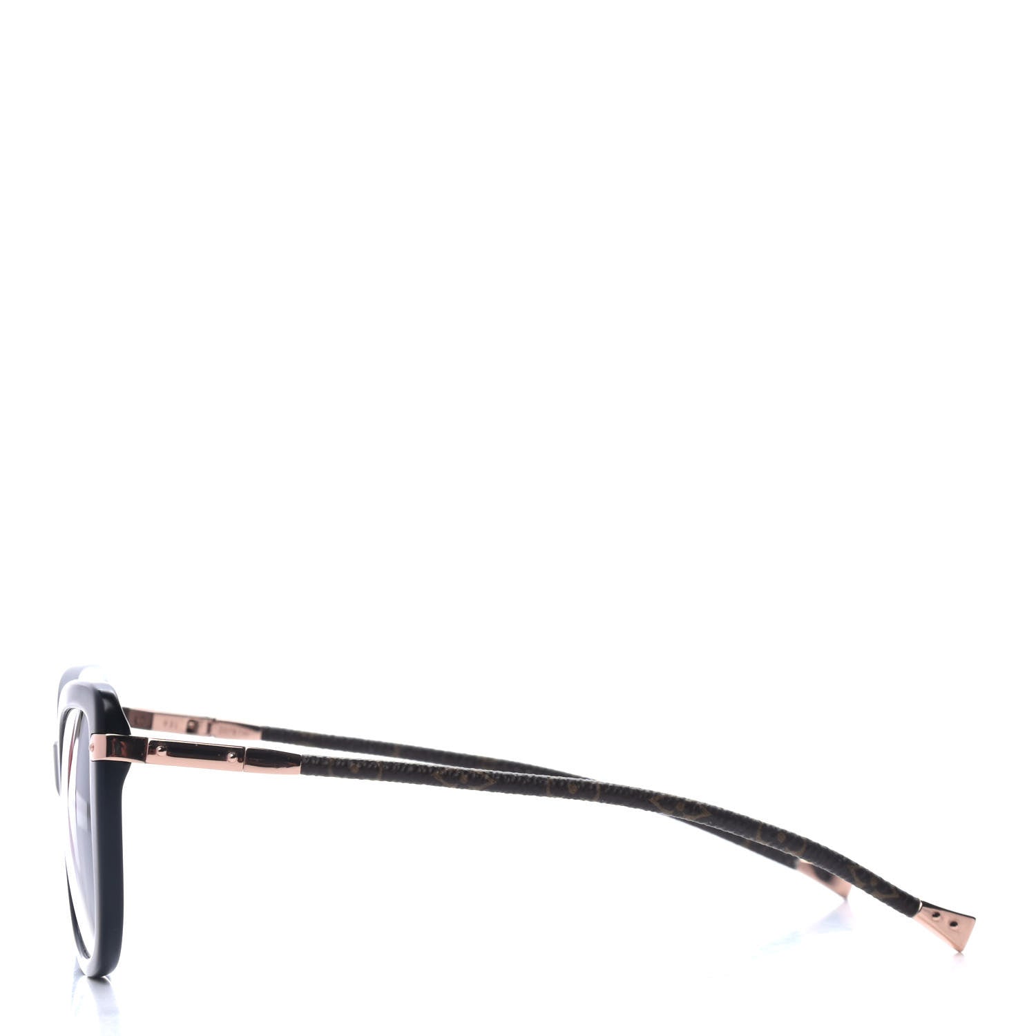 Louis Vuitton Monogram Acetate Charlotte Sunglasses Z0781W Black 3 of 4