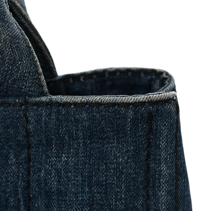 Prada Denim Canapa Small Logo Tote Avio 18 of 18