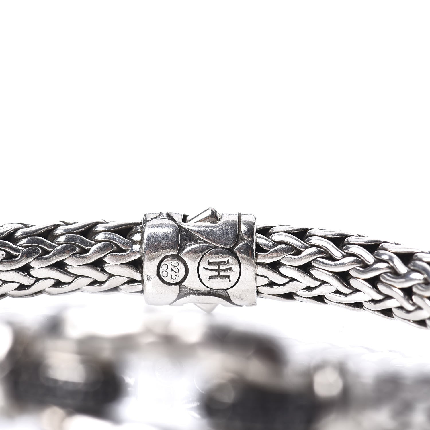 John Hardy Sterling Silver Black Sapphire Kali Station Bracelet 4 of 4