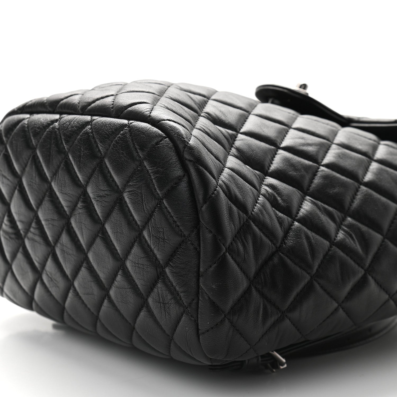 Chanel Calfskin Quilted Small Urban Spirit Backpack Black 9 of 9