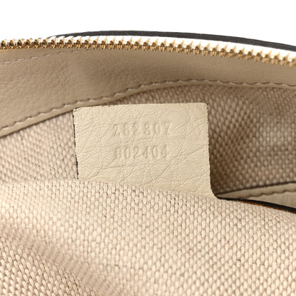 Gucci Pebbled Calfskin Small Soho Top Handle Bag Off White 7 of 14