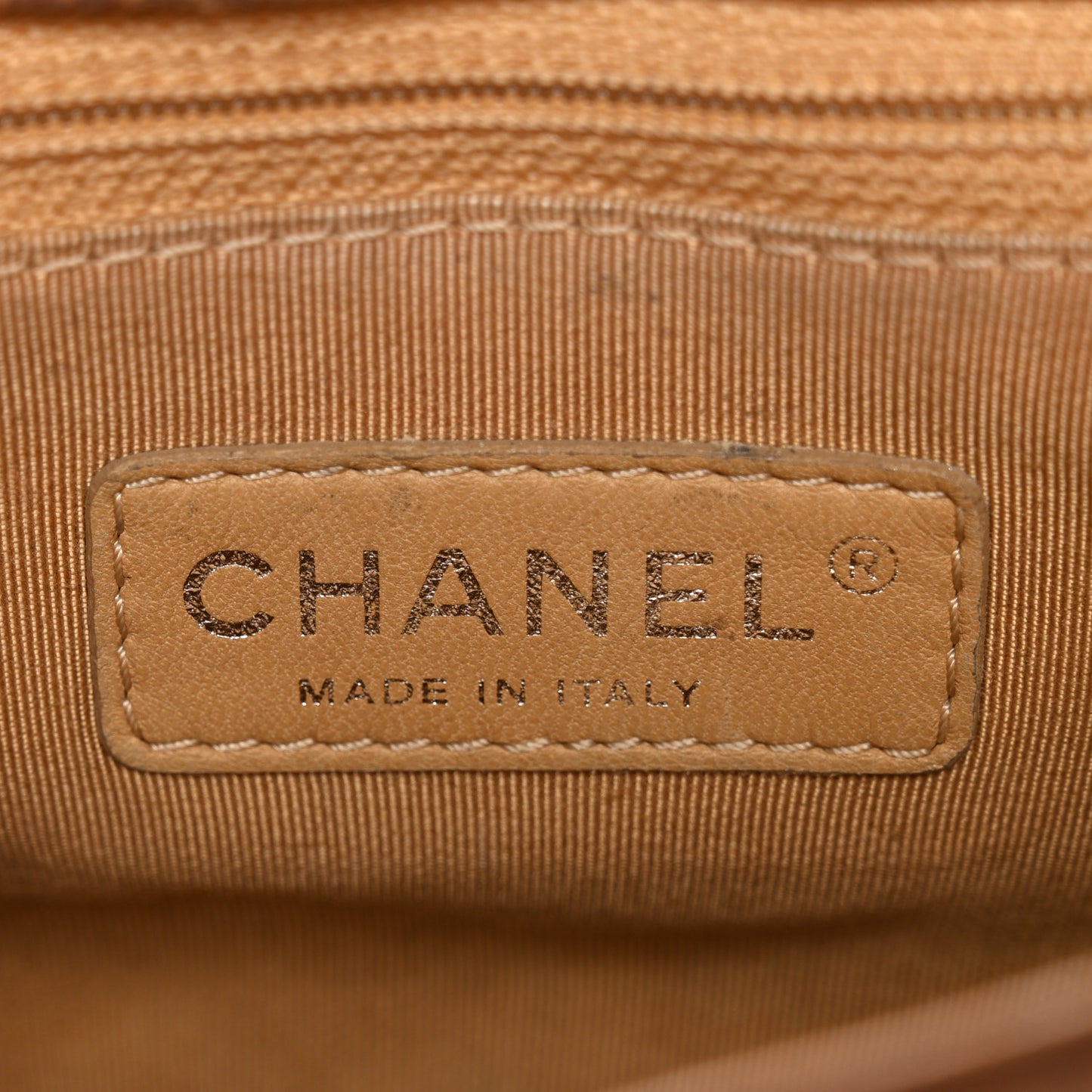 Washed Lambskin Mini Chain Around Messenger Brown