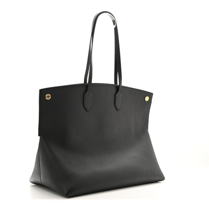 Burberry Calfskin Large Society Tote Black 3 of 12