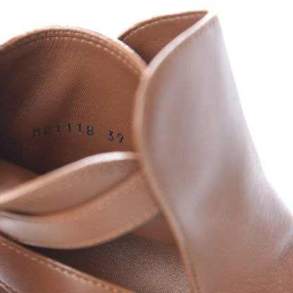 Louis Vuitton Calfskin Monogram LV Archlight Flat Ankle Boots 39 Cognac Brown 8 of 9