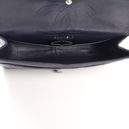 Chanel Aged Calfskin Quilted 2.55 Reissue 226 Flap Navy Blue 5 of 10