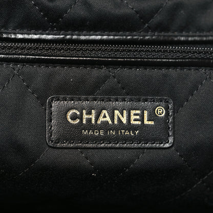 Chanel Shiny Calfskin Quilted Chanel 22 Black 8 of 12