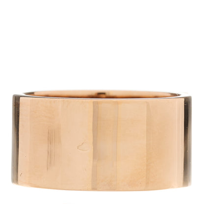 Hermes 18K Rose Gold Black Spinel Kelly Band Ring 54 6.75 4 of 7