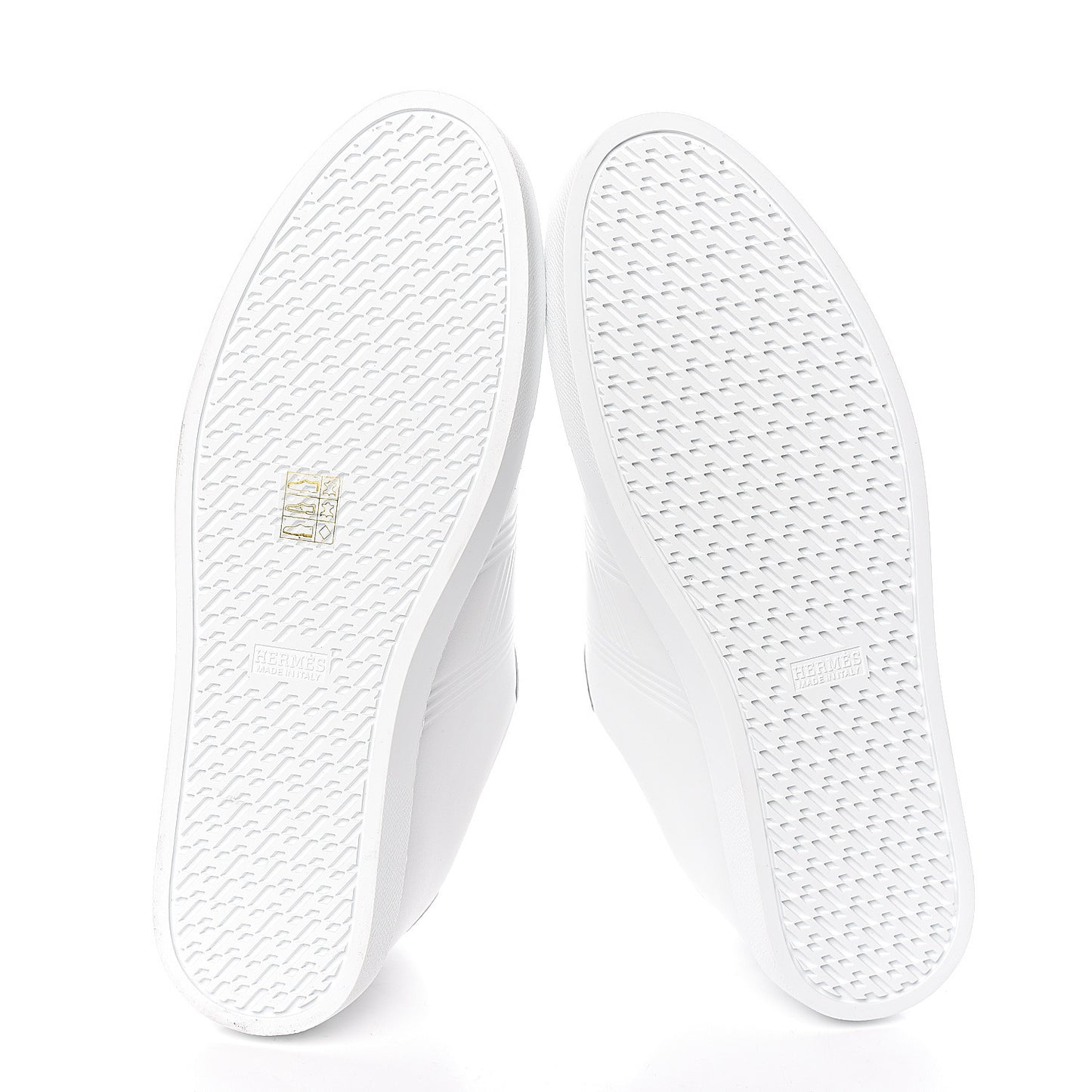 Calfskin Mens Advantage Sneakers 43 White