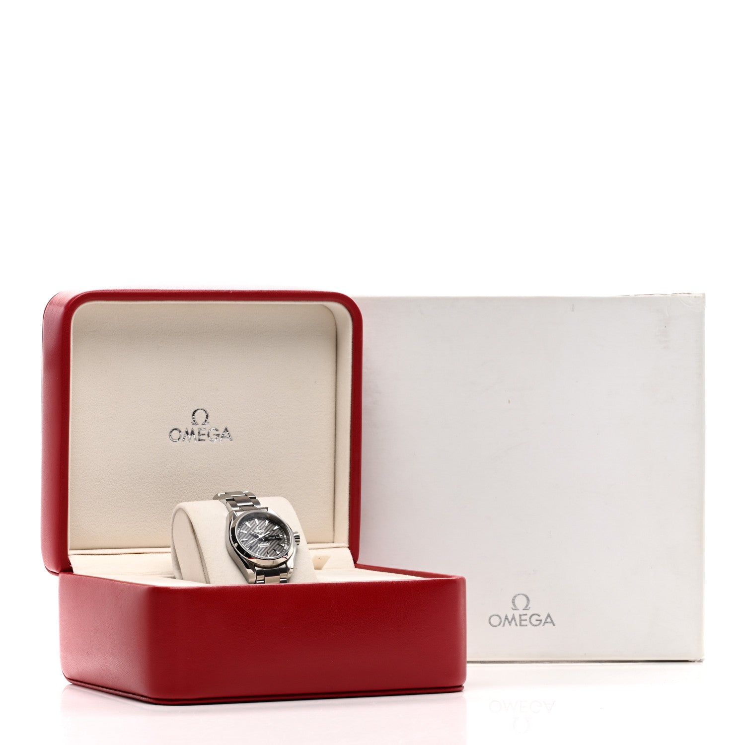 Omega Stainless Steel 30mm Seamaster Aqua Terra 150M Seamaster Quartz Watch Grey 231.10.30.60.06.001 5 of 5