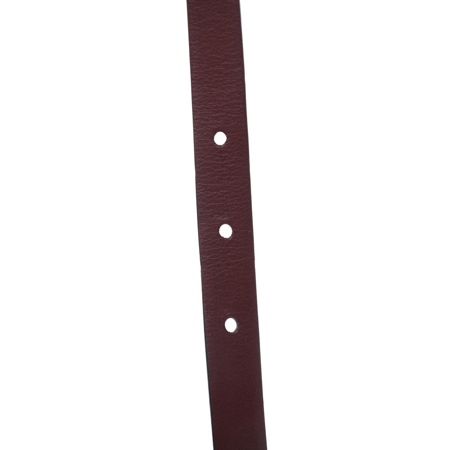Chanel Calfskin CC Reversible Belt 85 Black Burgundy 5 of 6